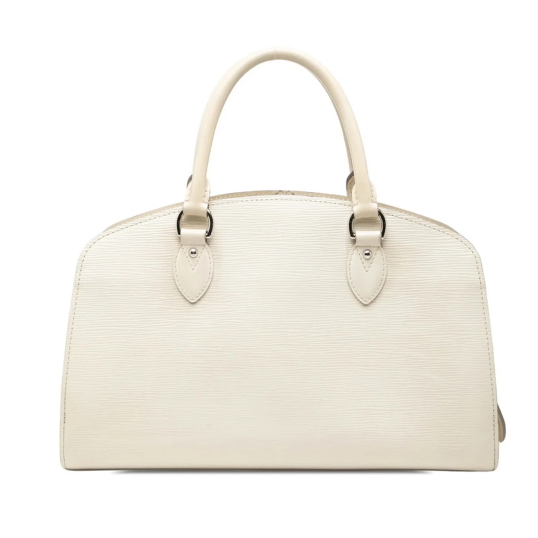LOUIS VUITTON EPI PONT NEUF PM HANDBAG: Louis Vuitton Epi Pont Neuf PM Handbag Brand: Louis Vuitton Type/Style: Handbag Material: Leather Color: LV Off White, White Size: (HxWxD) 23cm x 35cm x 12cm / 9.05inch x 13.77inch x 4.72inch Acce