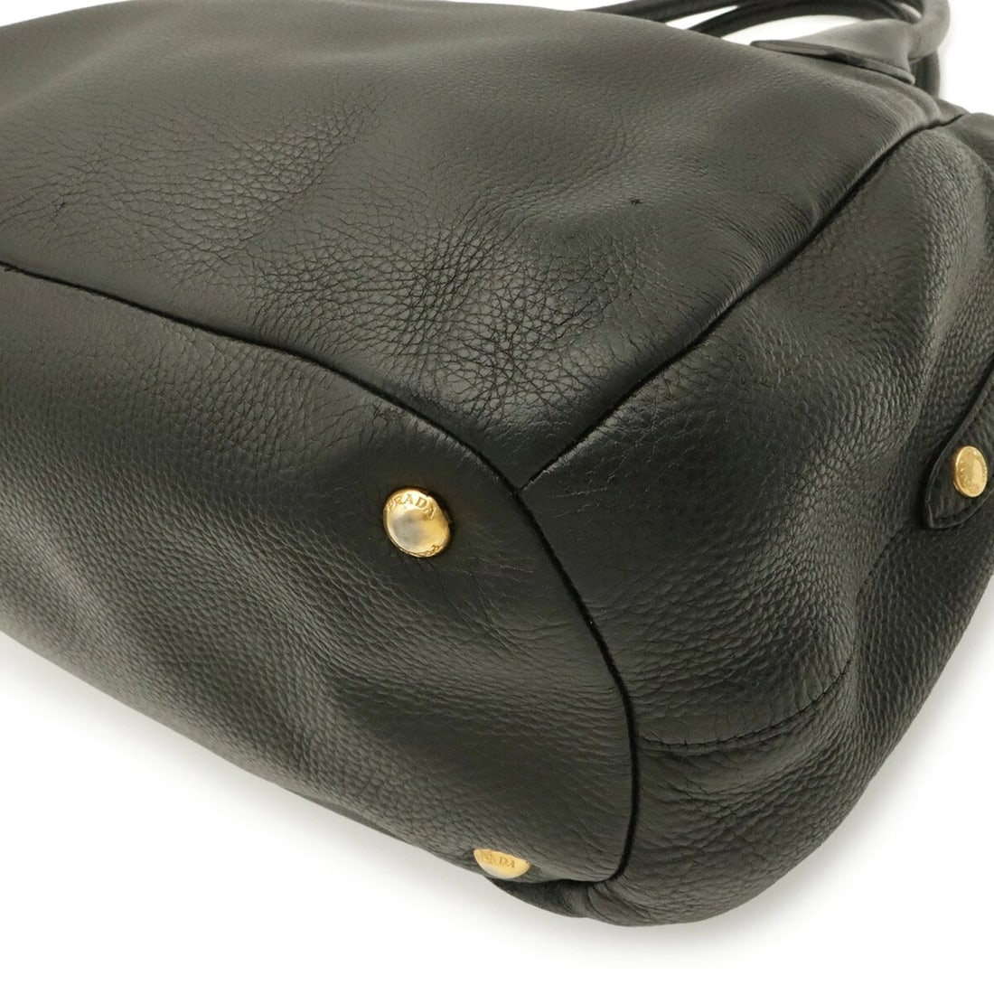 PRADA TOTE BAG LEATHER - 4