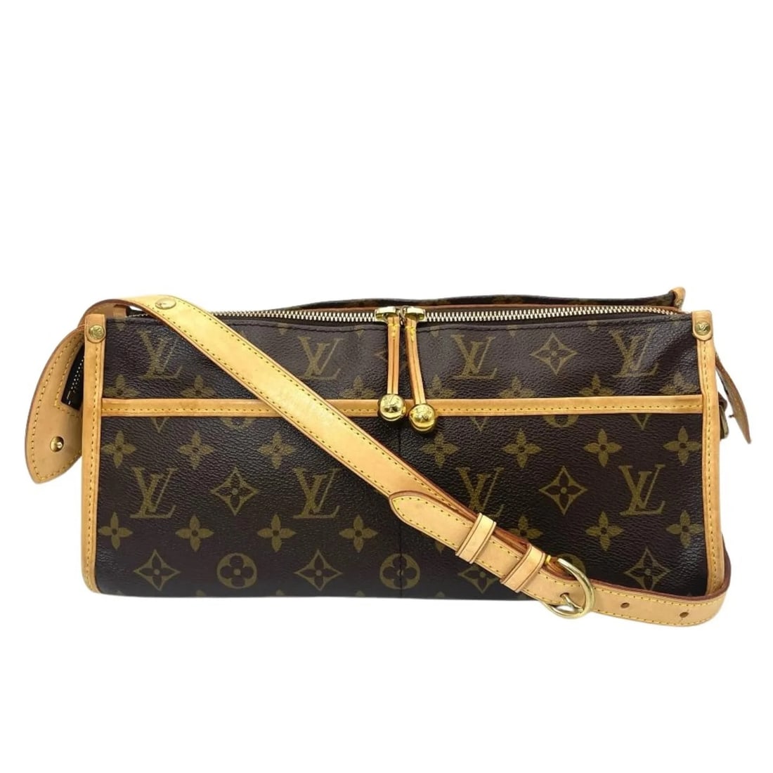 LOUIS VUITTON POPINCOURT LONG SHOULDER BAG: Louis Vuitton Popincourt Long Shoulder Bag Brand: Louis Vuitton Type/Style: Shoulder bag Material: Monogram , Canvas Color: Brown Size: (HxWxD) 14cm x 31cm x 13cm / 5.51inch x 12.2inch x 5.11inch