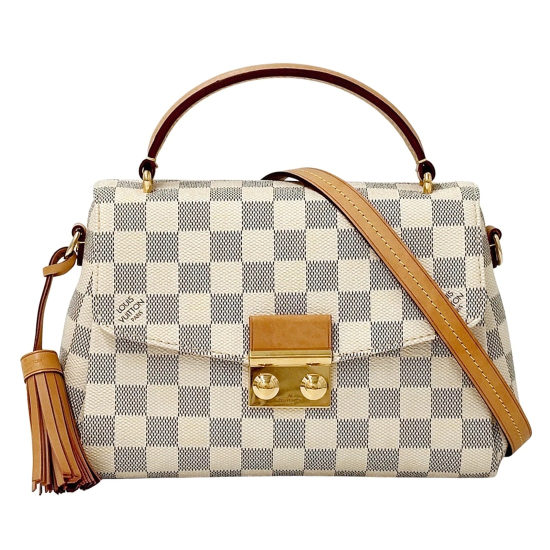 LOUIS VUITTON DAMIER AZUR HANDBAG: Louis Vuitton Damier Azur Handbag Brand: Louis Vuitton Type/Style: Handbag, Shoulder bag Material: Damier Azur , Canvas Color: Damier Azur Size: (HxWxD) 16cm x 23cm x 8.5cm / 6.29inch x 9.05inch x 3.3