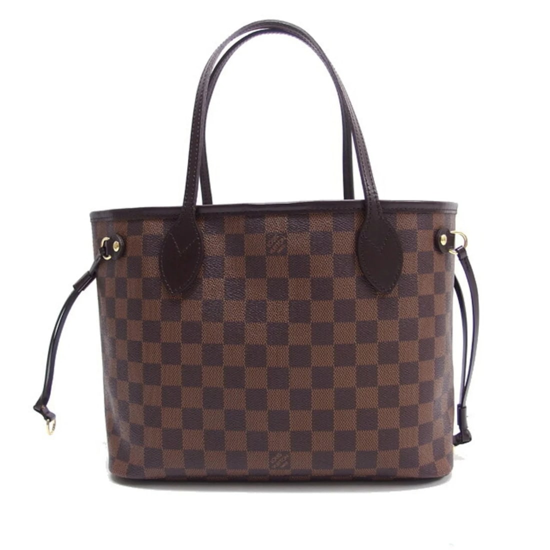 LOUIS VUITTON DAMIER NEVERFULL PM TOTE BAG: Louis Vuitton Damier Neverfull PM Tote Bag Brand: Louis Vuitton Type/Style: Handbag, Tote bag Material: Damier Canvas , Leather Color: Brown Size: (HxWxD) 22cm x 34cm x 13cm / 8.66inch x 13.38inch x 5