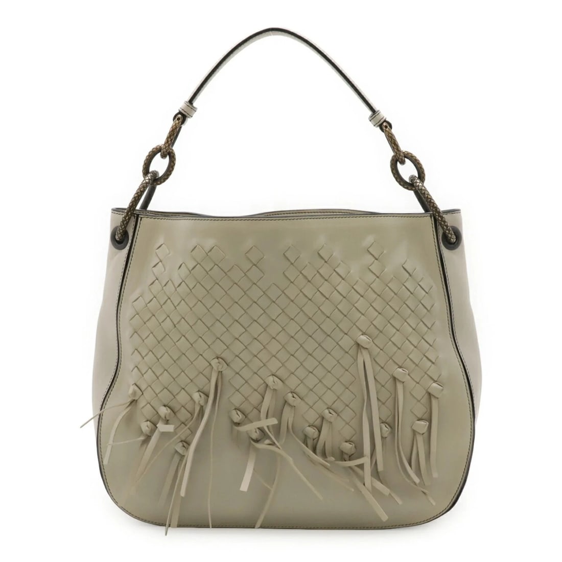 BOTTEGA VENETA INTRECCIATO BRIO SHOULDER BAG: BOTTEGA VENETA Intrecciato Brio Shoulder Bag Brand: Bottega Veneta Type/Style: Shoulder bag Material: Leather Color: None Size: (HxWxD) 27cm x 31cm x 7cm / 10.62inch x 12.2inch x 2.75inch