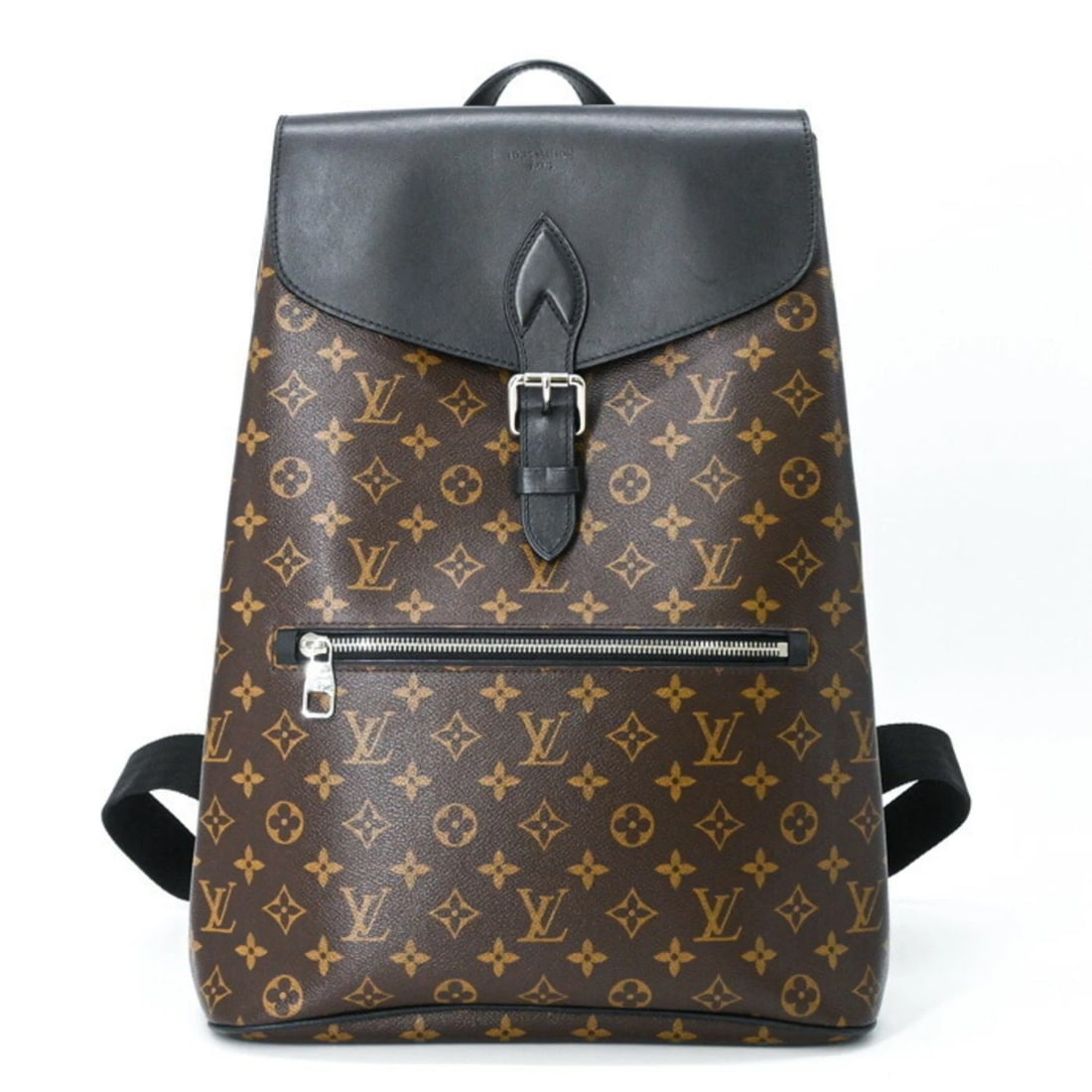 LOUIS VUITTON MONOGRAM MACASSAR PARC BACKPACK: LOUIS VUITTON Monogram Macassar Parc Backpack Brand: Louis Vuitton Type/Style: Backpack Material: Monogram , Leather Color: Black, Brown, Monogram Size: (HxWxD) 43cm x 31.5cm x 13.5cm / 16.92inch x