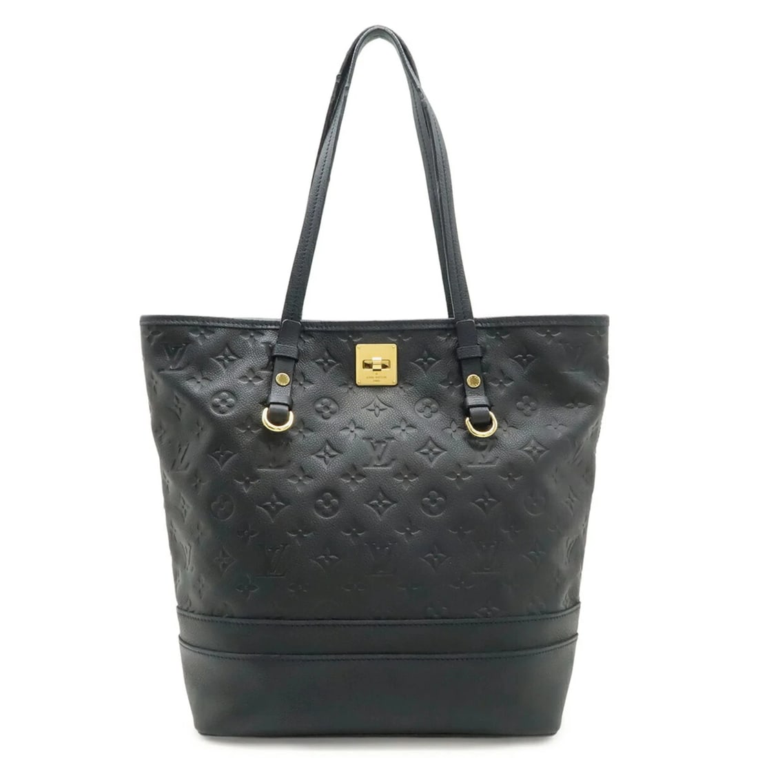 LOUIS VUITTON MONOGRAM EMPREINTE CITADINE: LOUIS VUITTON Monogram Empreinte Citadine Brand: Louis Vuitton Type/Style: Shoulder bag, Tote bag Material: Monogram Empreinte Color: Infini Size: (HxWxD) 32.5cm x 38cm x 14.5cm / 12.79inch x
