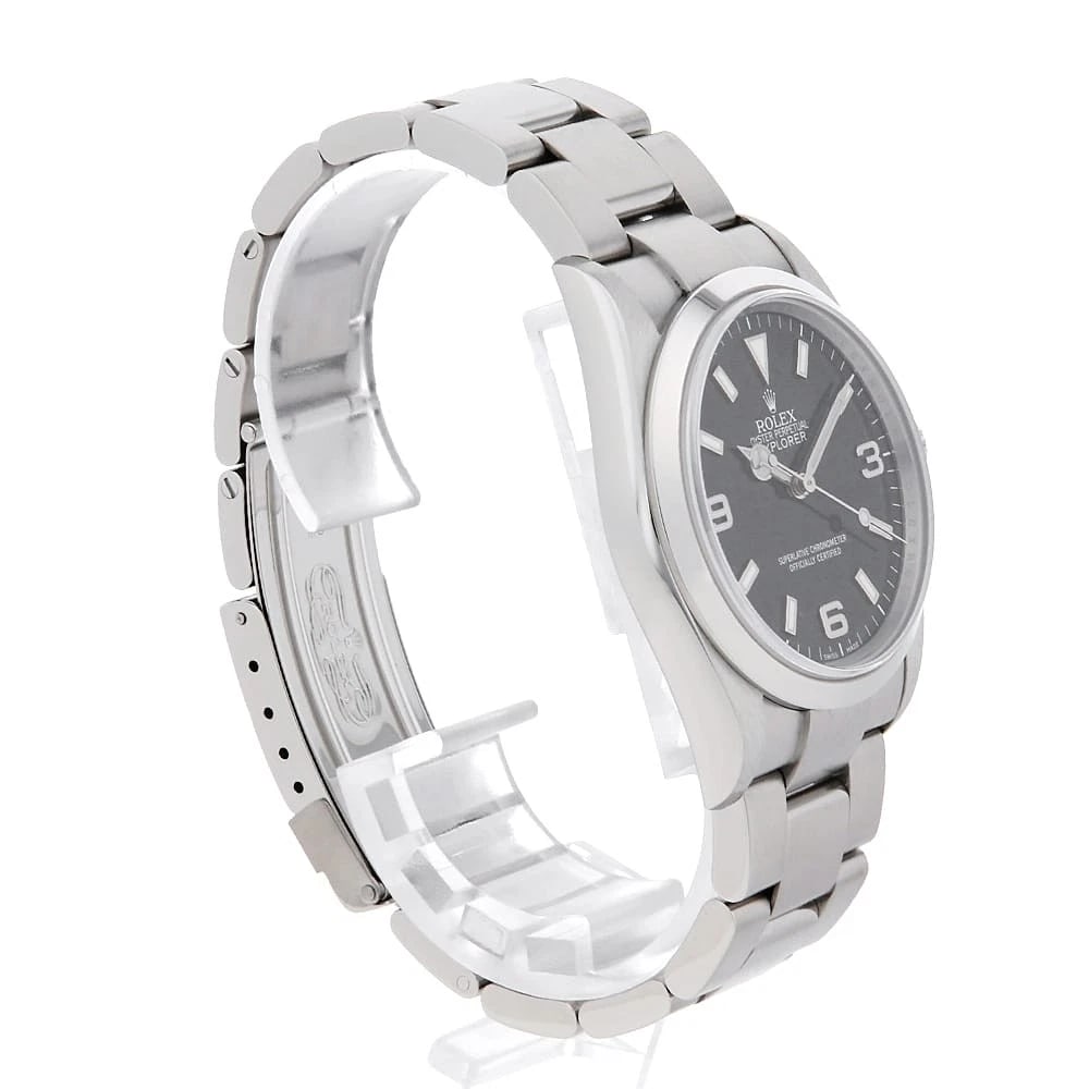 ROLEX EXPLORER BLACK WATCH - 3