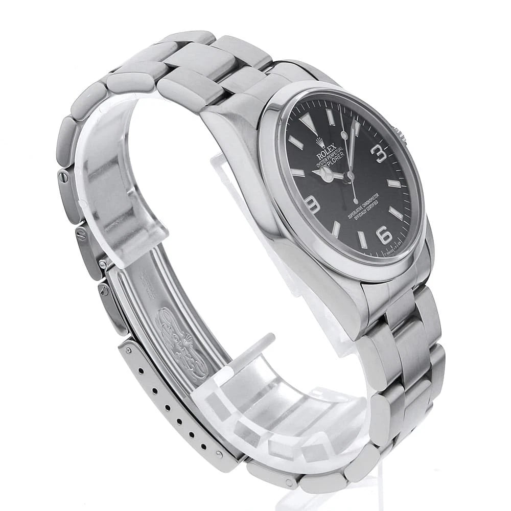 ROLEX EXPLORER BLACK WATCH - 3