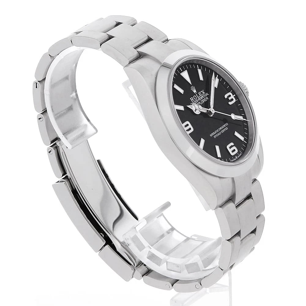 ROLEX EXPLORER BLACK WATCH - 3