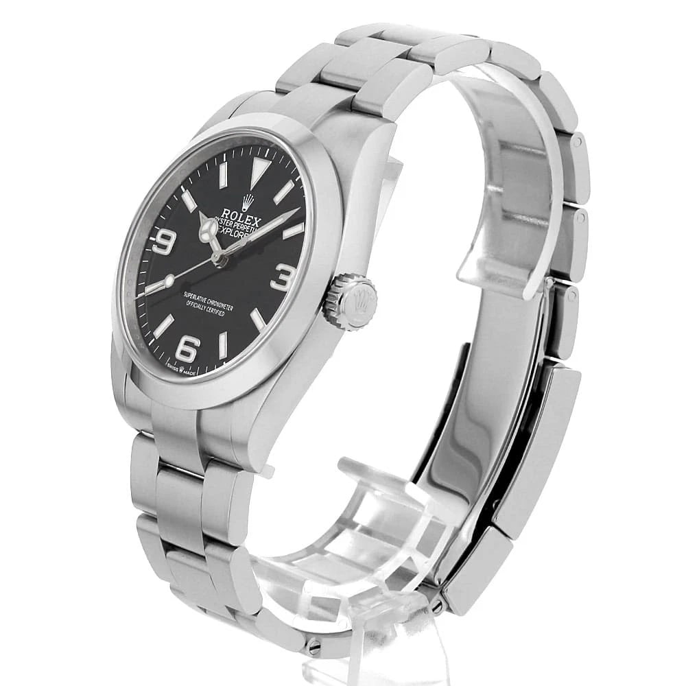 ROLEX EXPLORER BLACK WATCH - 2