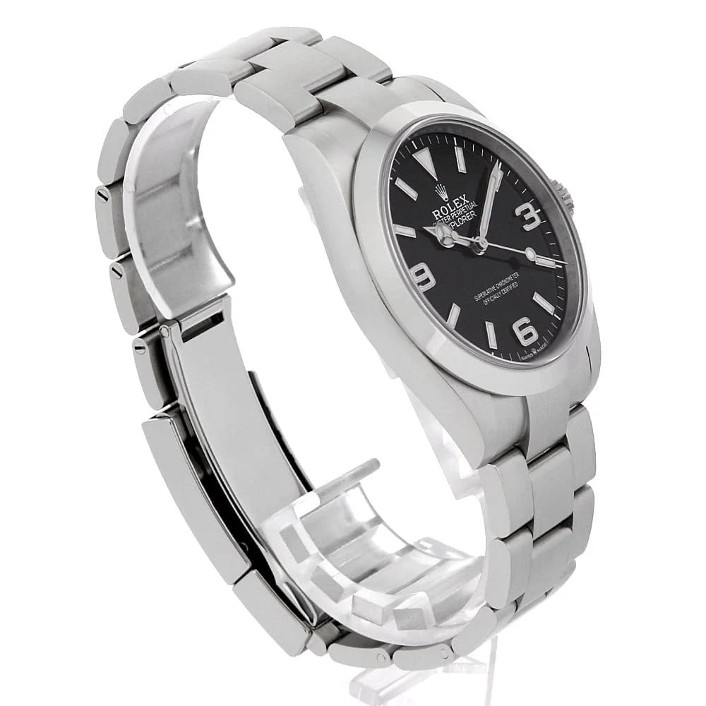 ROLEX EXPLORER BLACK WATCH - 3