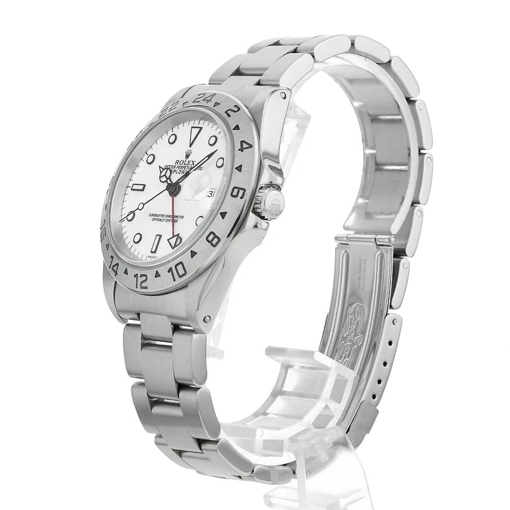 ROLEX EXPLORER WHITE WATCH - 2