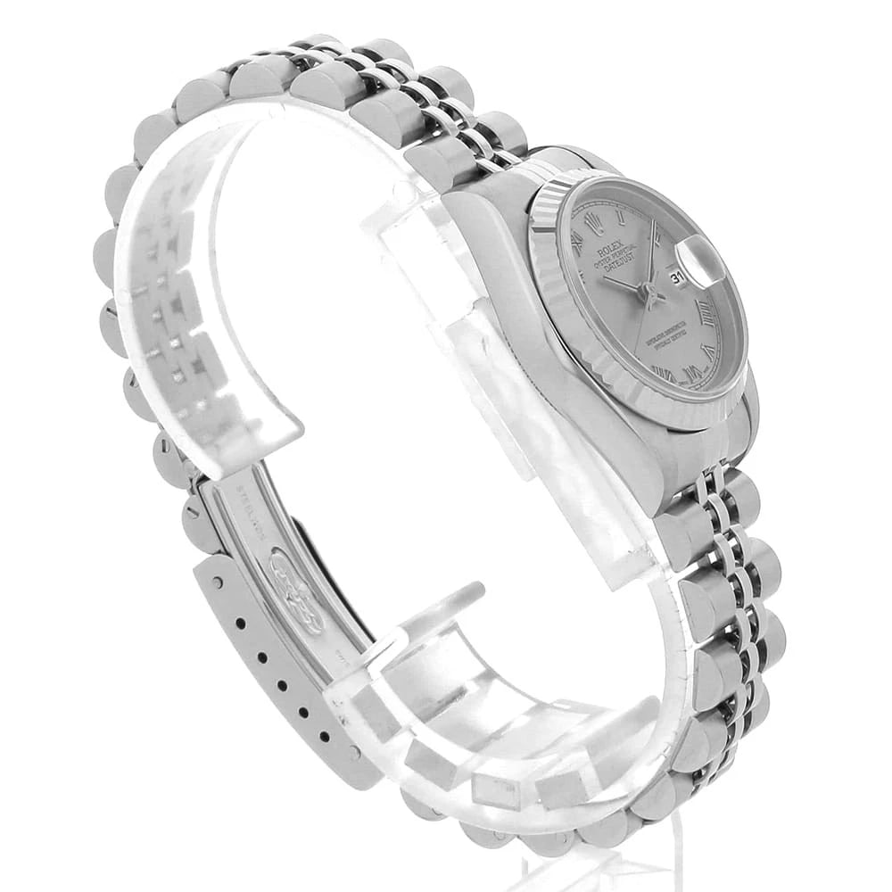 ROLEX DATEJUST GRAY WATCH - 3
