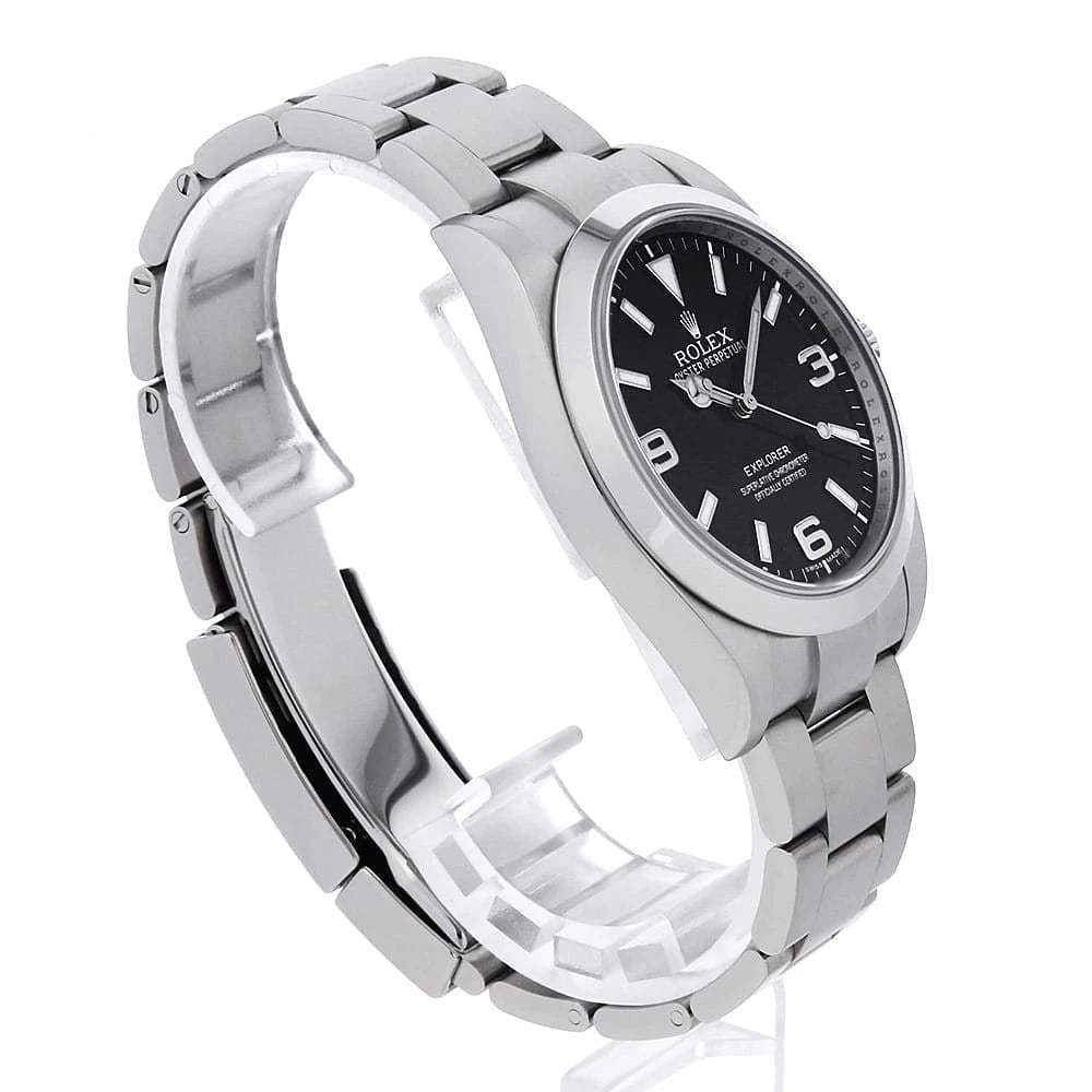 ROLEX EXPLORER BLACK WATCH - 3
