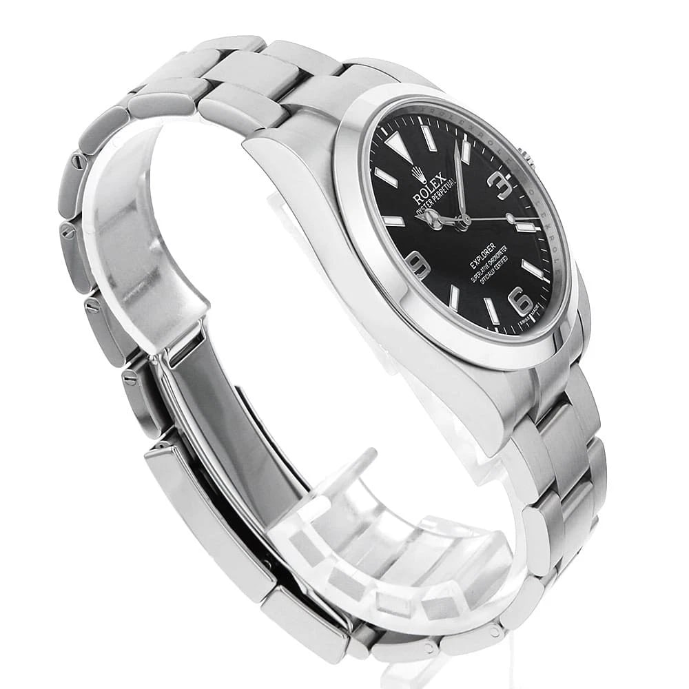 ROLEX EXPLORER BLACK WATCH - 3