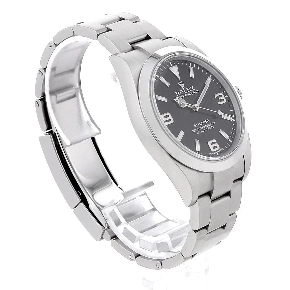 ROLEX EXPLORER BLACK WATCH - 3