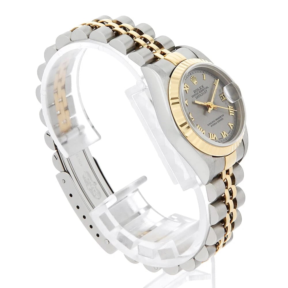 ROLEX DATEJUST GRAY WATCH - 3