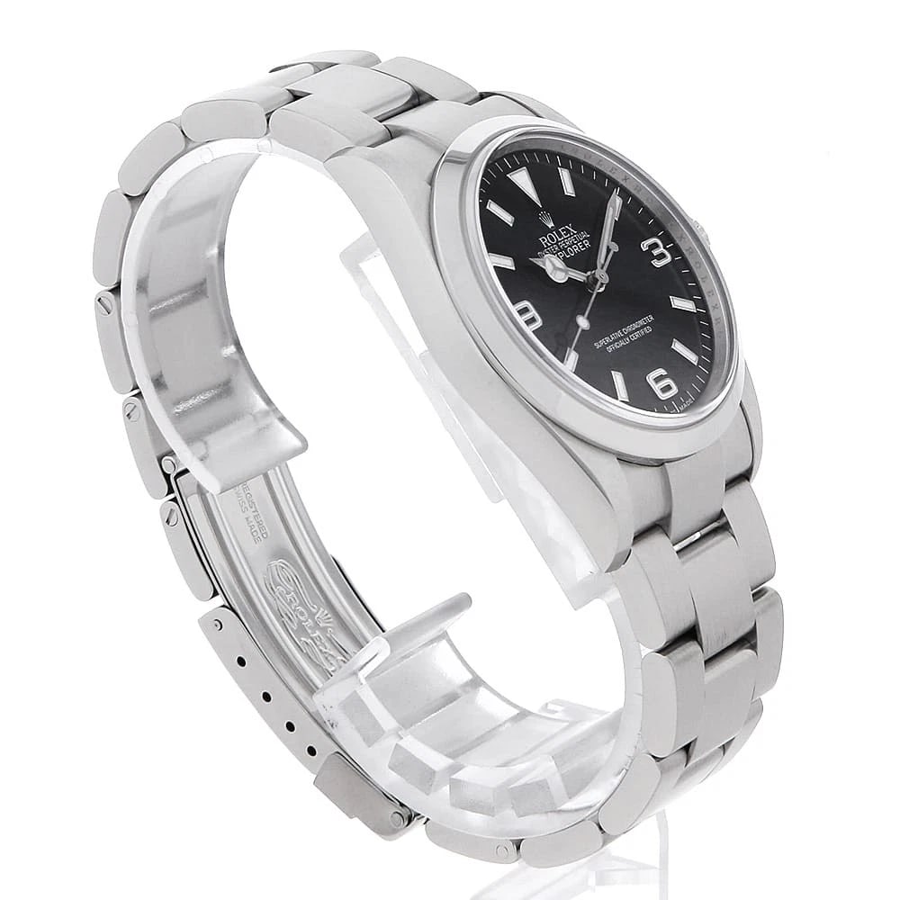 ROLEX EXPLORER BLACK WATCH - 3