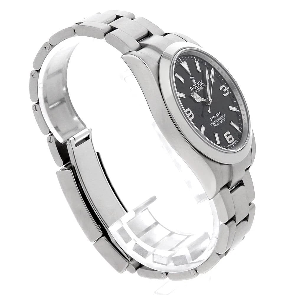 ROLEX EXPLORER BLACK WATCH - 3