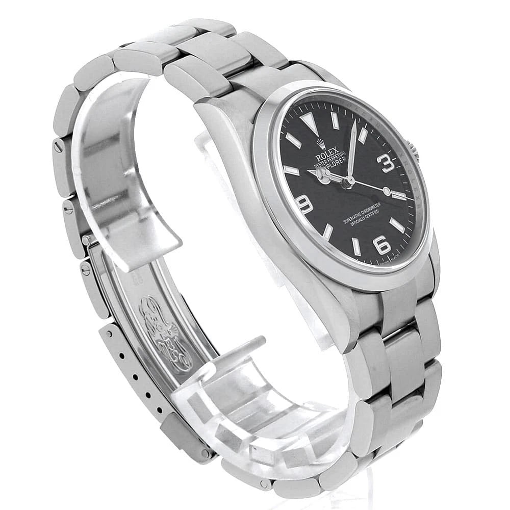 ROLEX EXPLORER BLACK WATCH - 3