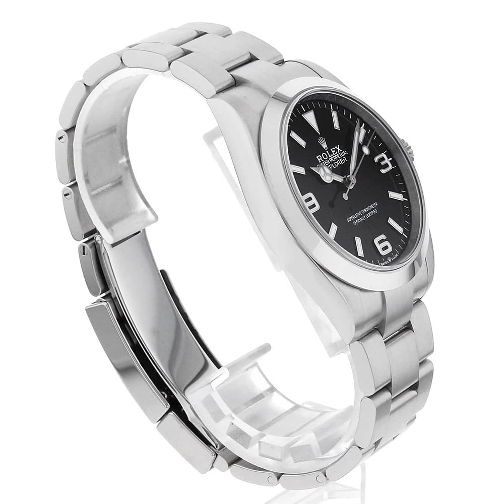 ROLEX EXPLORER BLACK WATCH - 3