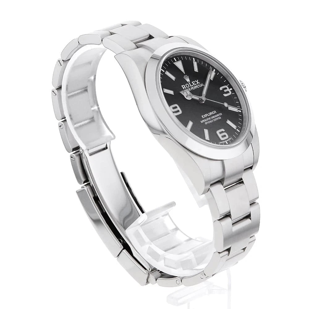 ROLEX EXPLORER BLACK WATCH - 3