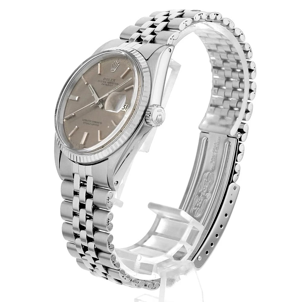 ROLEX DATEJUST GRAY WATCH - 2