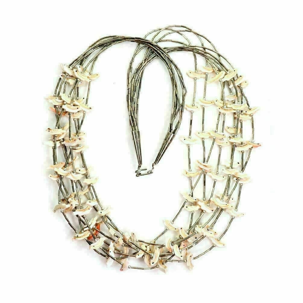 MULTI-STRAND STERLING SILVER NECKLACE - 2