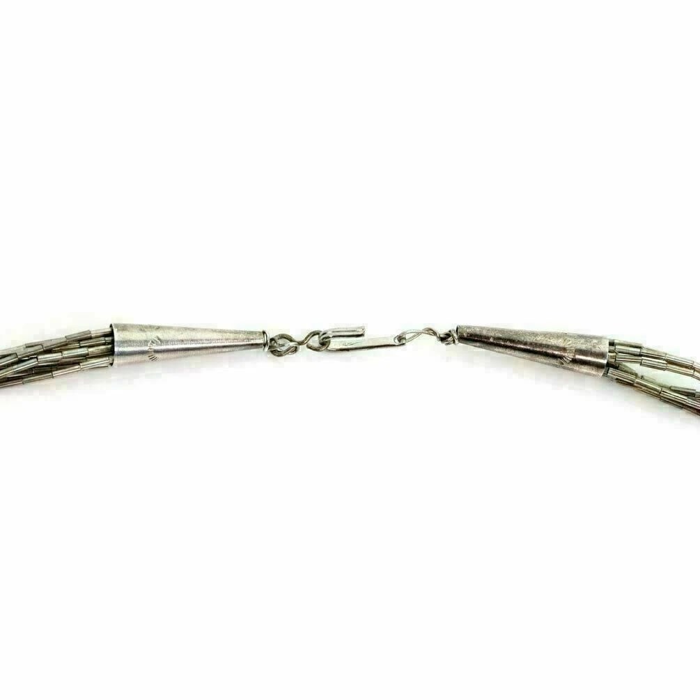 MULTI-STRAND STERLING SILVER NECKLACE - 3