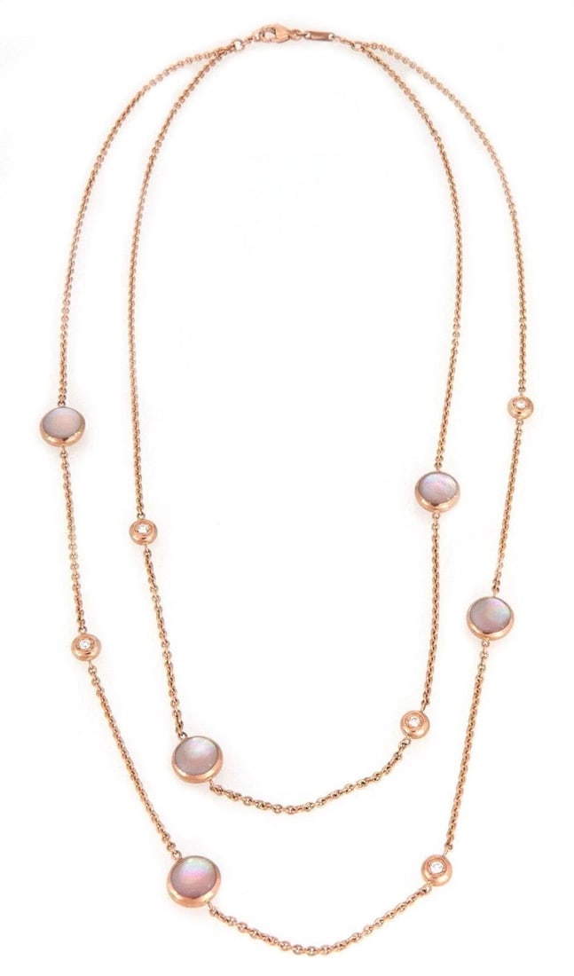 KABANA DIAMOND 18K ROSE GOLD NECKLACE (1 of 5)