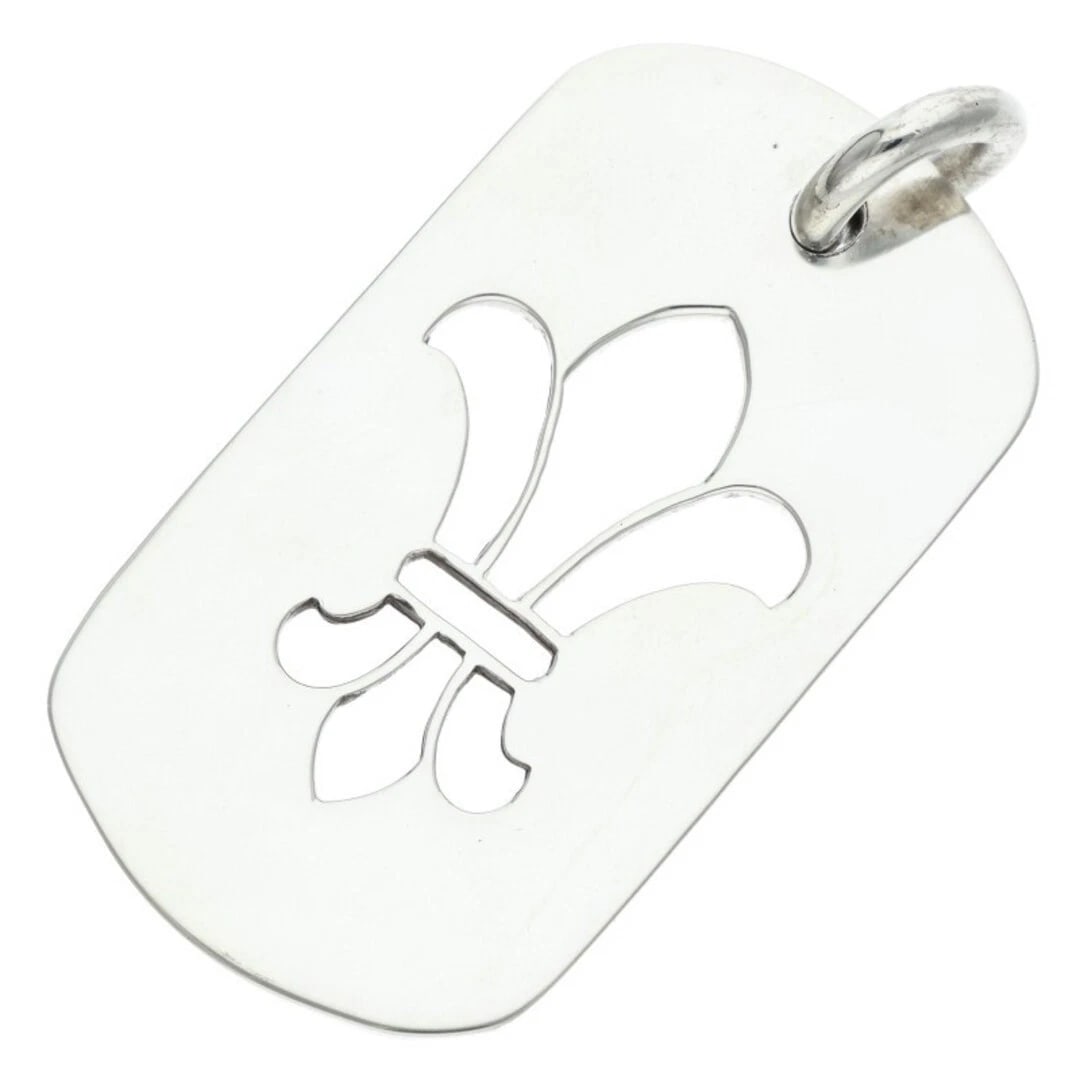 CHROME HEARTS D TAG LRG LARGE DOG NECKLACE TOP: Chrome Hearts D TAG LRG large dog necklace top Brand: Chrome Hearts Type/Style: Necklace Material: 925 Silver Color: silver Size: vertical 5.6cm Accessories: None Accessories Notice: When purchasing