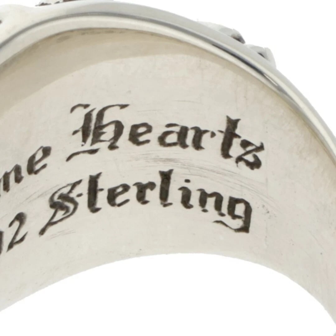CHROME HEARTS KEEPER SILVER RING - 2