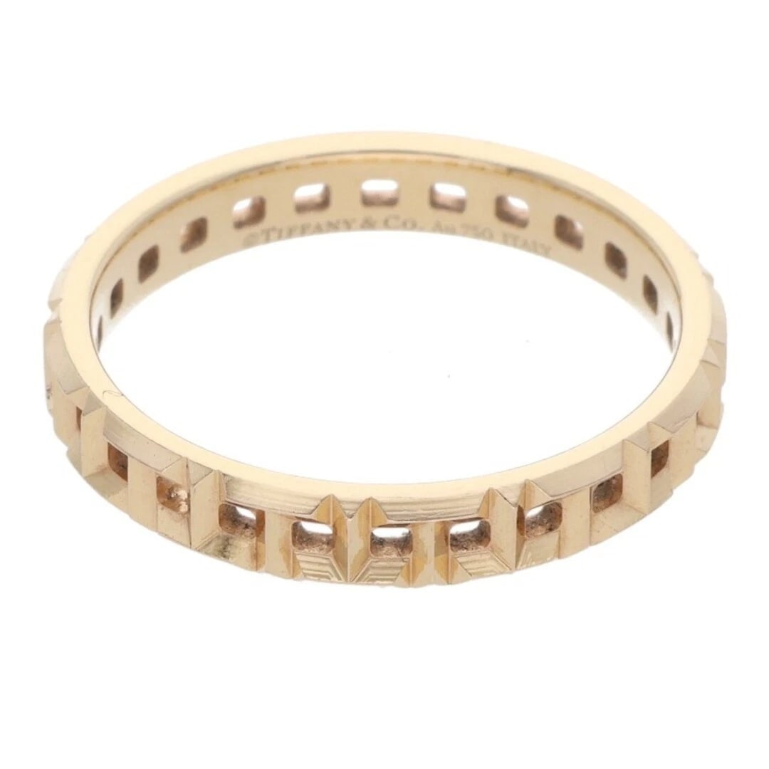 TIFFANY & CO. T TRUE NARROW K18PG RING: Tiffany & Co. T True Narrow K18PG Ring Brand: Tiffany & Co. Type/Style: Ring Material: K18PG Color: PG Size: US Size 17 Accessories: None Accessories Notice: When purchasing pre-owned goods, please