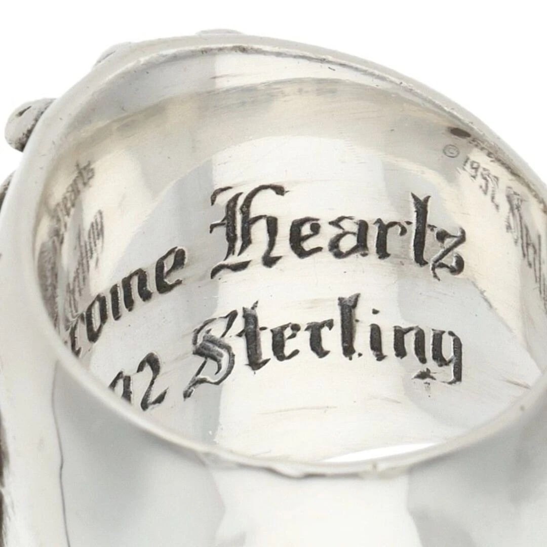 CHROME HEARTS KEEPER SILVER RING - 2