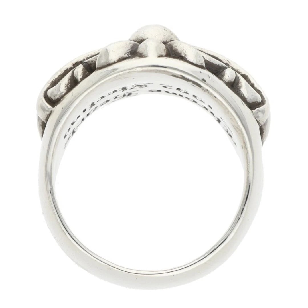 CHROME HEARTS KEEPER SILVER RING - 3
