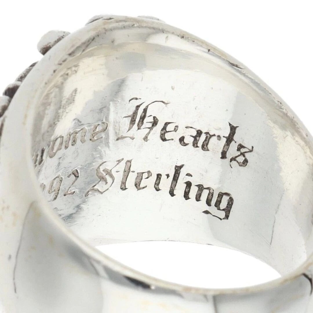 CHROME HEARTS KEEPER SILVER RING - 2