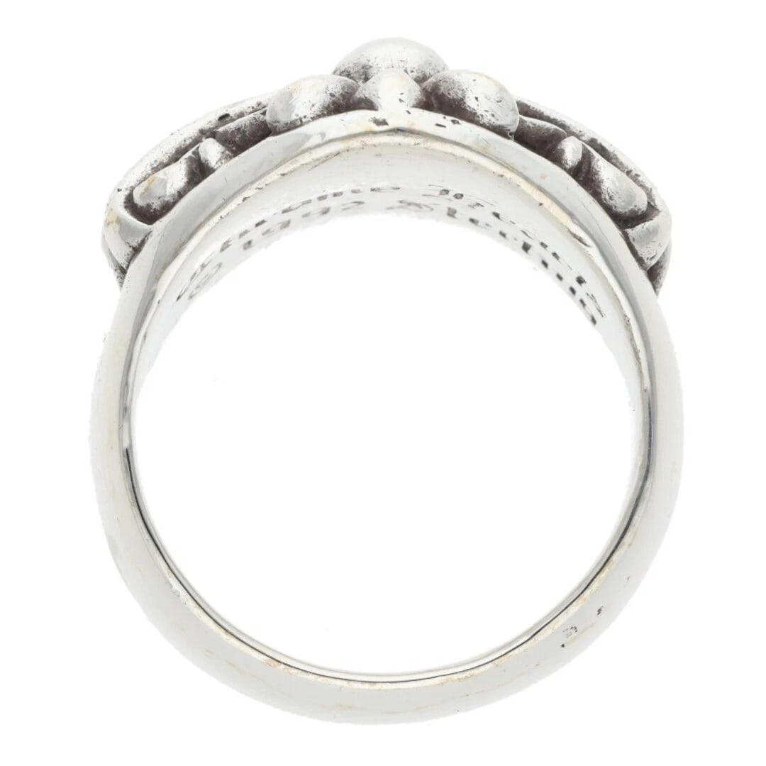 CHROME HEARTS KEEPER SILVER RING - 3