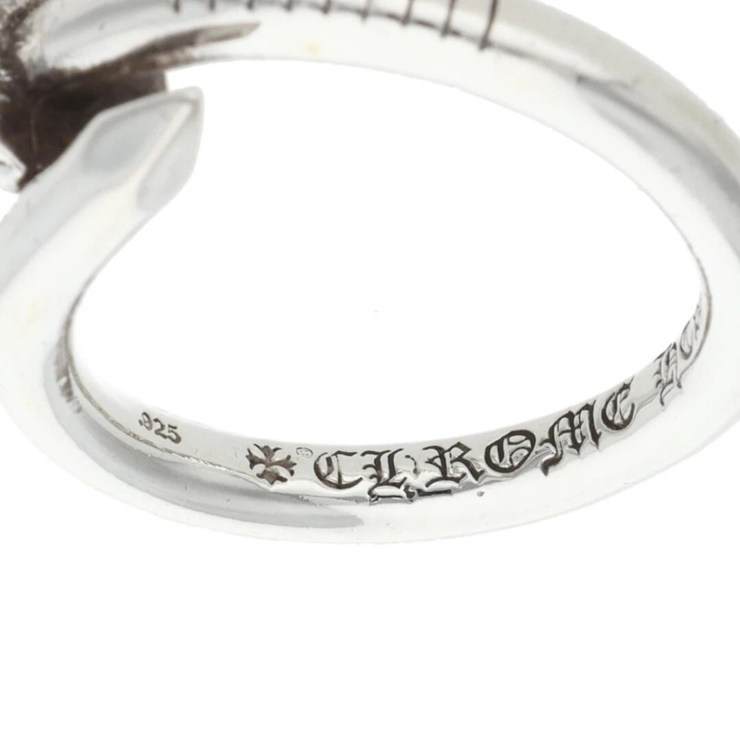 CHROME HEARTS CROSSBALL SILVER RING - 3