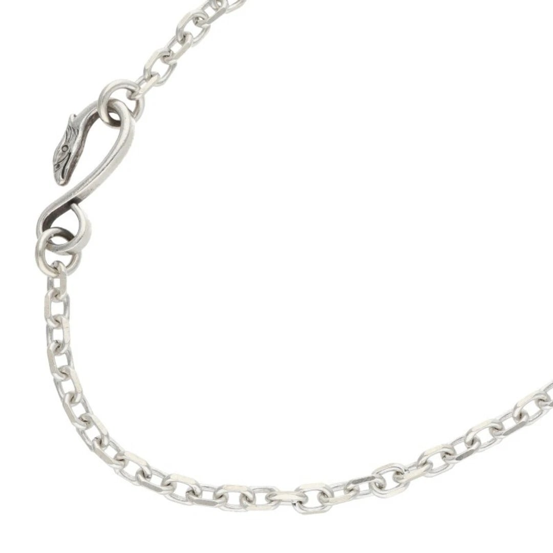 GOROSE TAPERED CHAIN NECKLACE: Gorose Tapered Chain Necklace Brand: goro's Type/Style: Necklace Material: 925 Silver Color: silver Size: total length 51cm Accessories: None Accessories Notice: When purchasing pre-owned goods,