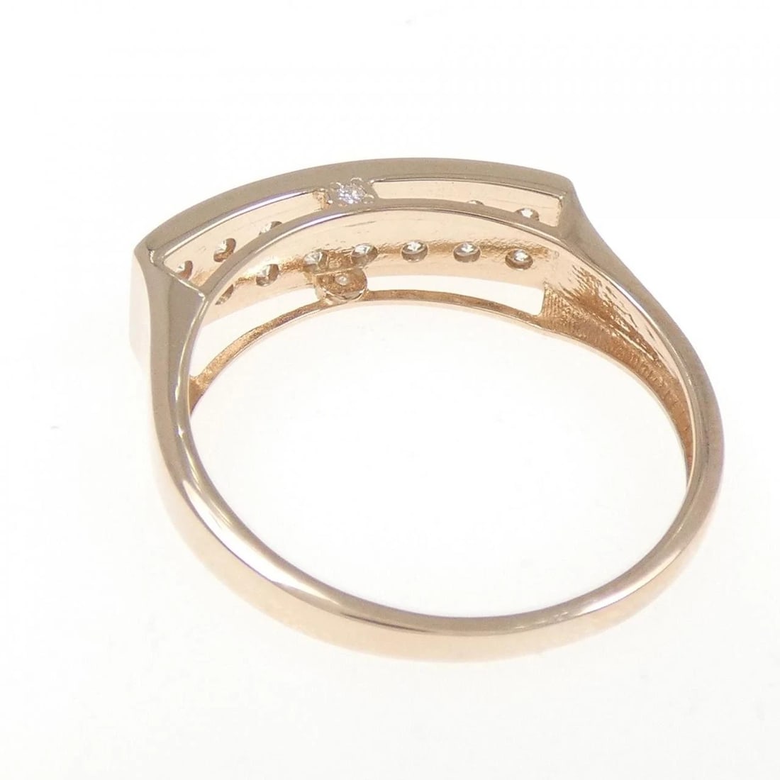 K18PG DIAMOND RING - 3
