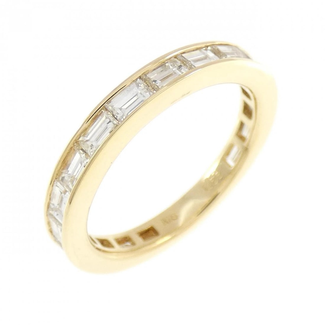 K18YG DIAMOND RING: K18YG Diamond Ring Brand: Unbranded Type/Style: Diamond Ring Material: K18YG Color: PG Size: US6 Accessories: None Accessories Notice: When purchasing pre-owned goods, please refer to the photos of