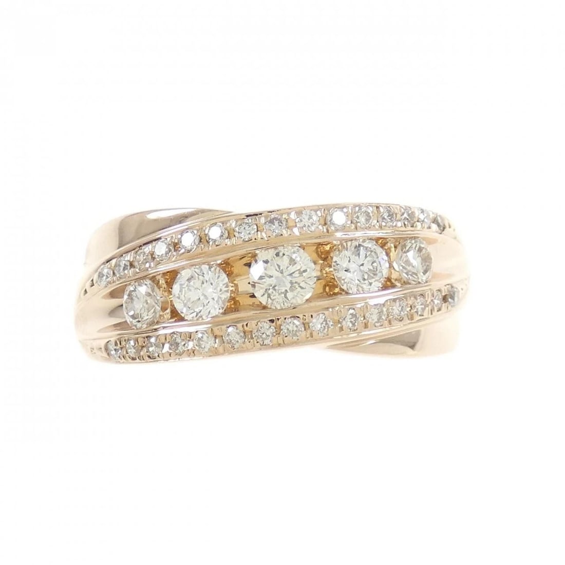 K18PG DIAMOND RING - 2