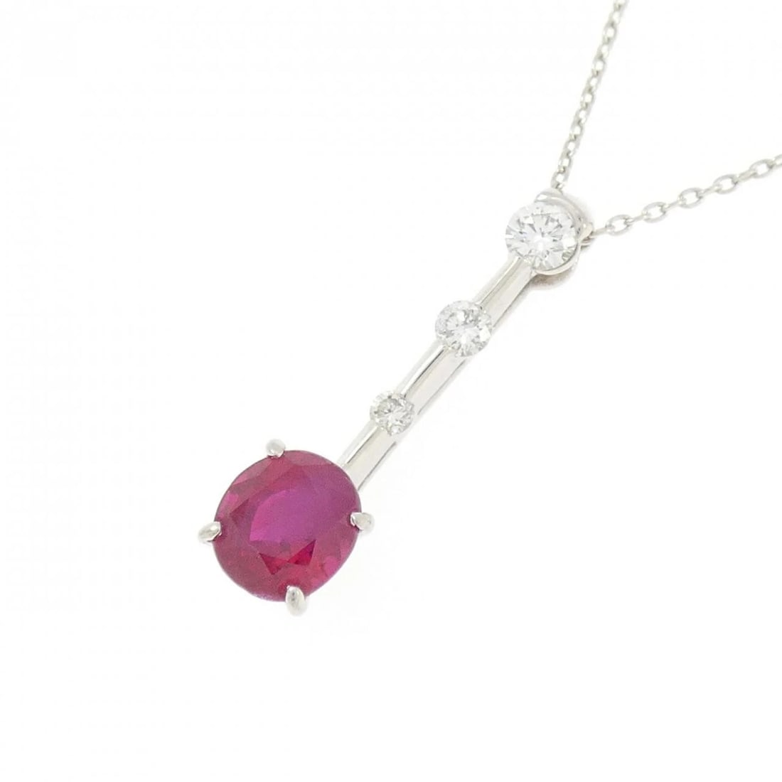 PT900/PT850 RUBY NECKLACE - 3