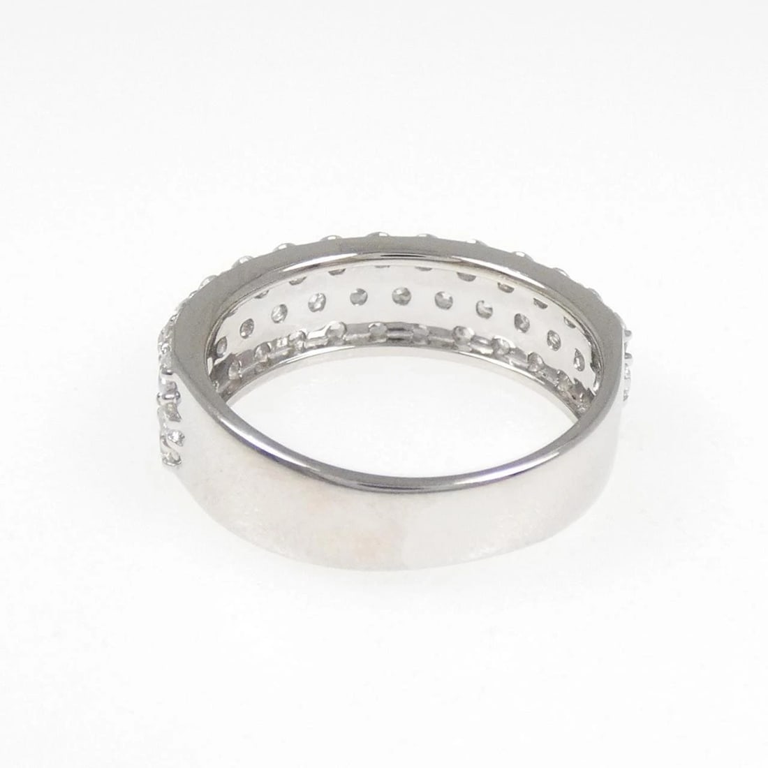 PT900 PAVE DIAMOND RING - 3