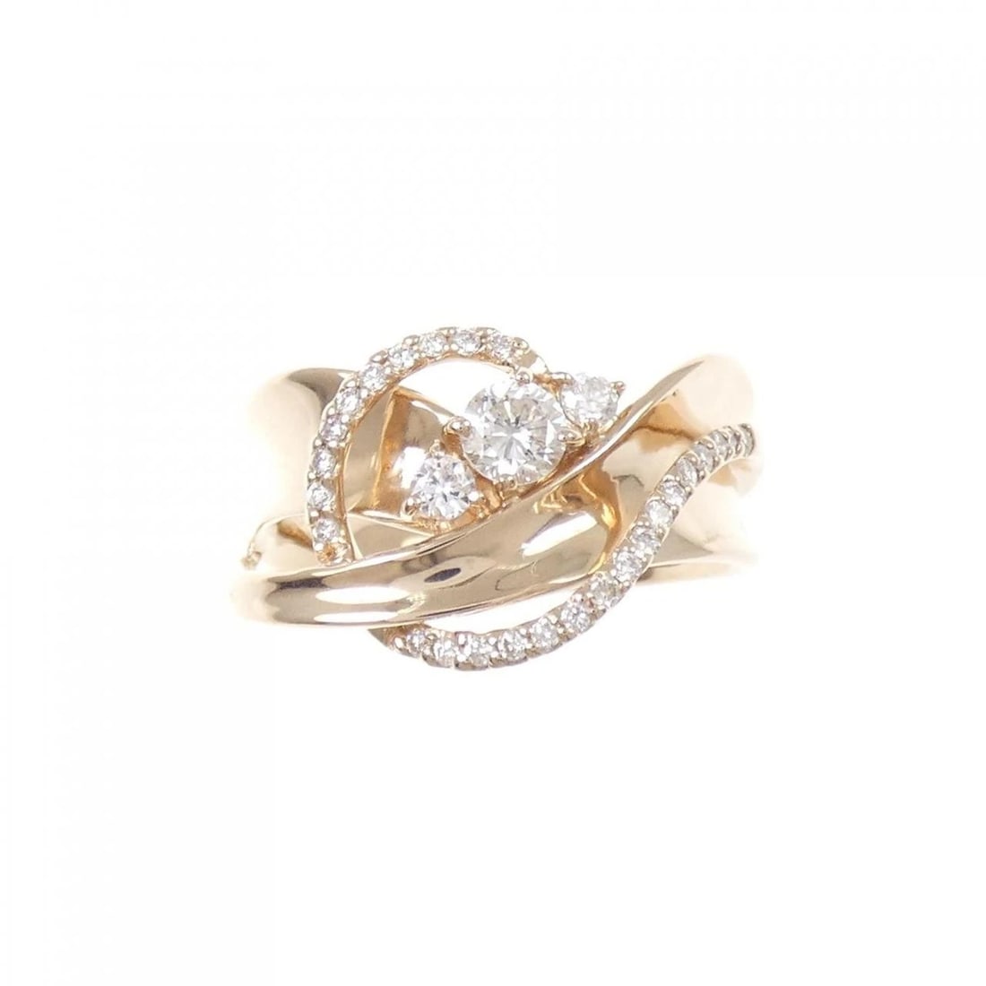 K18PG DIAMOND RING - 2