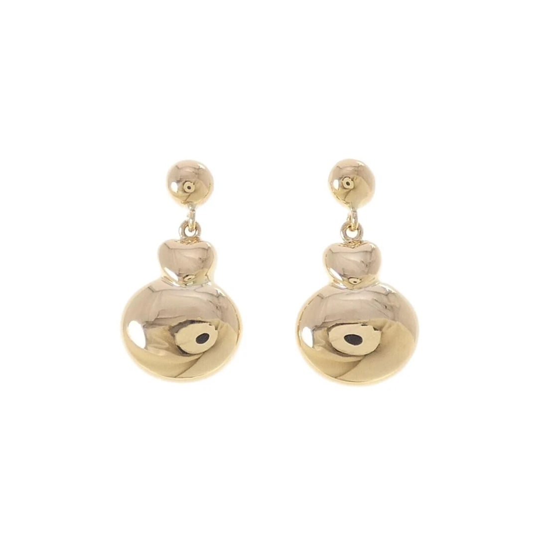 K18YG HEART PIERCE: K18YG Heart Pierce Brand: Unbranded Type/Style: Pierce/Earring Material: K18YG Color: YG Size: Actual Size Approximate dimensions (height x width): 21.9mm x 12.0mm Accessories: None Accessories