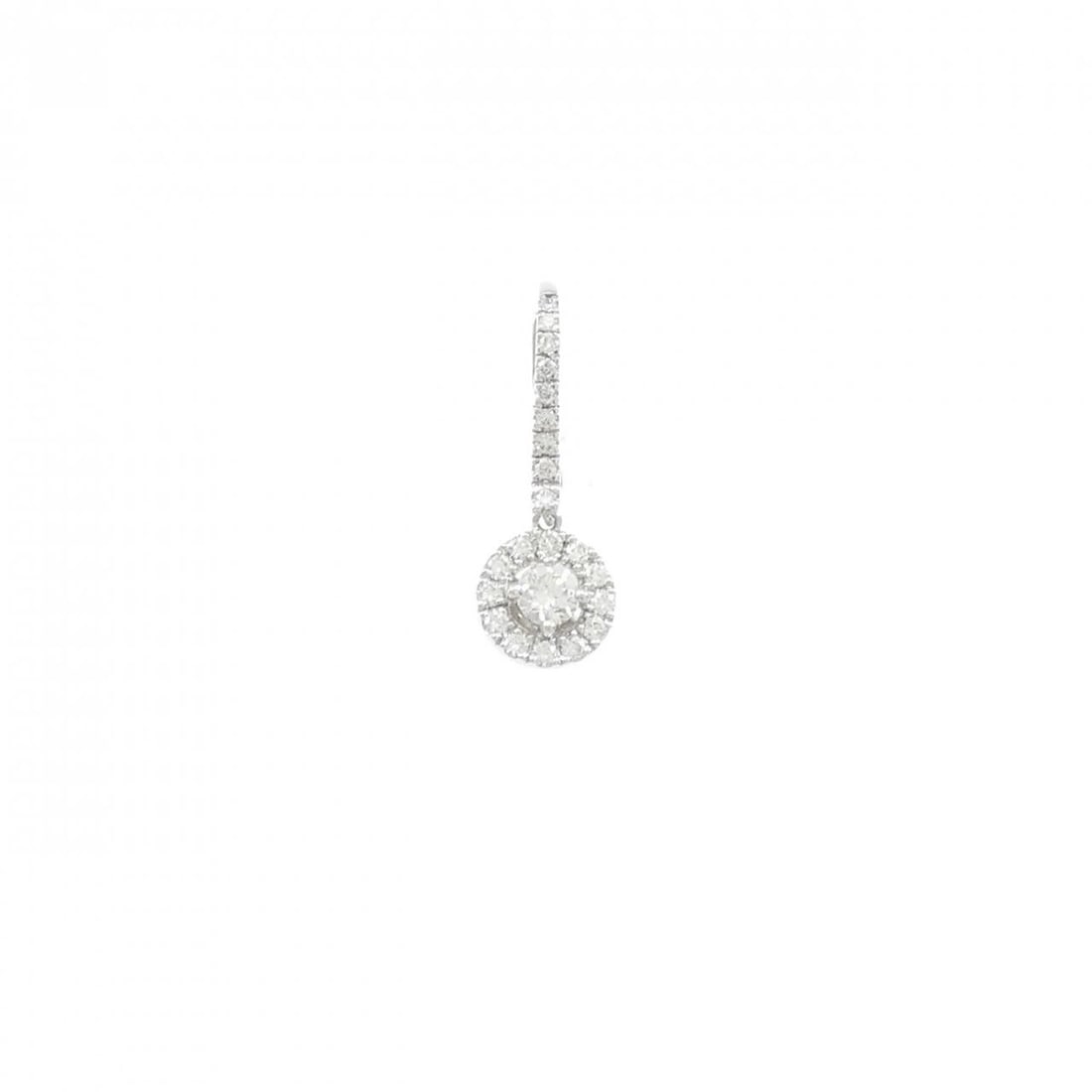 FOREVER MARK CENTER OF MY UNIVERSE PAVE DROP PIERCE: Forever Mark Center of My Universe Pave Drop Pierce Brand: Forevermark Type/Style: Forever Mark Pierce/Earring Material: K18 white gold Color: WT Size: Actual Size Approx. height x width: 20.8mm x