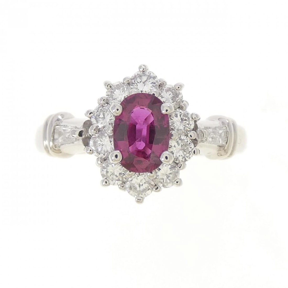 PT900 RUBY RING - 2