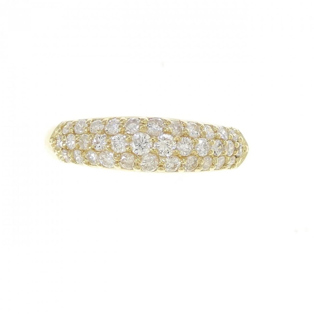 K18YG DIAMOND RING - 2