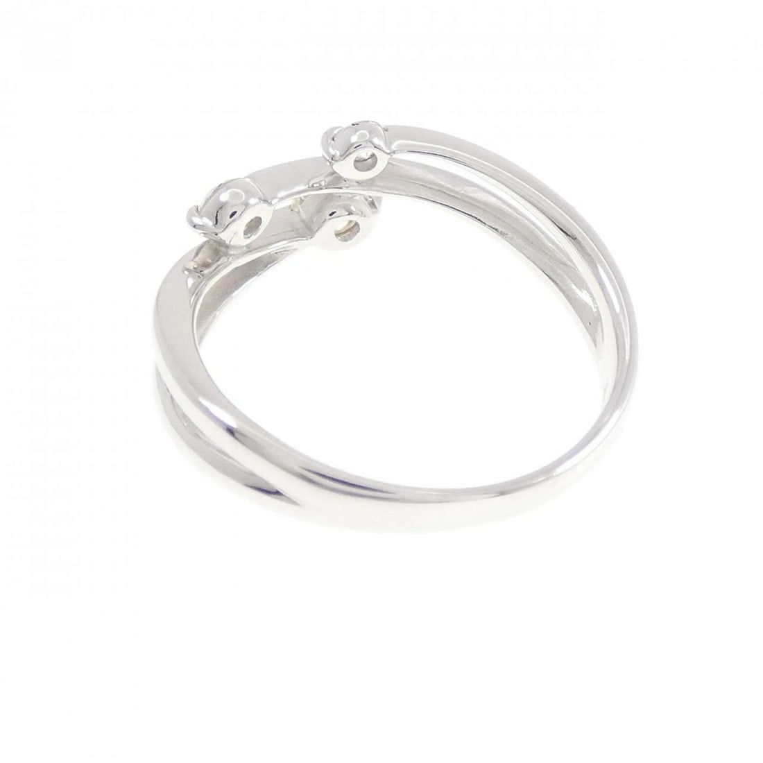K18WG DIAMOND RING - 3