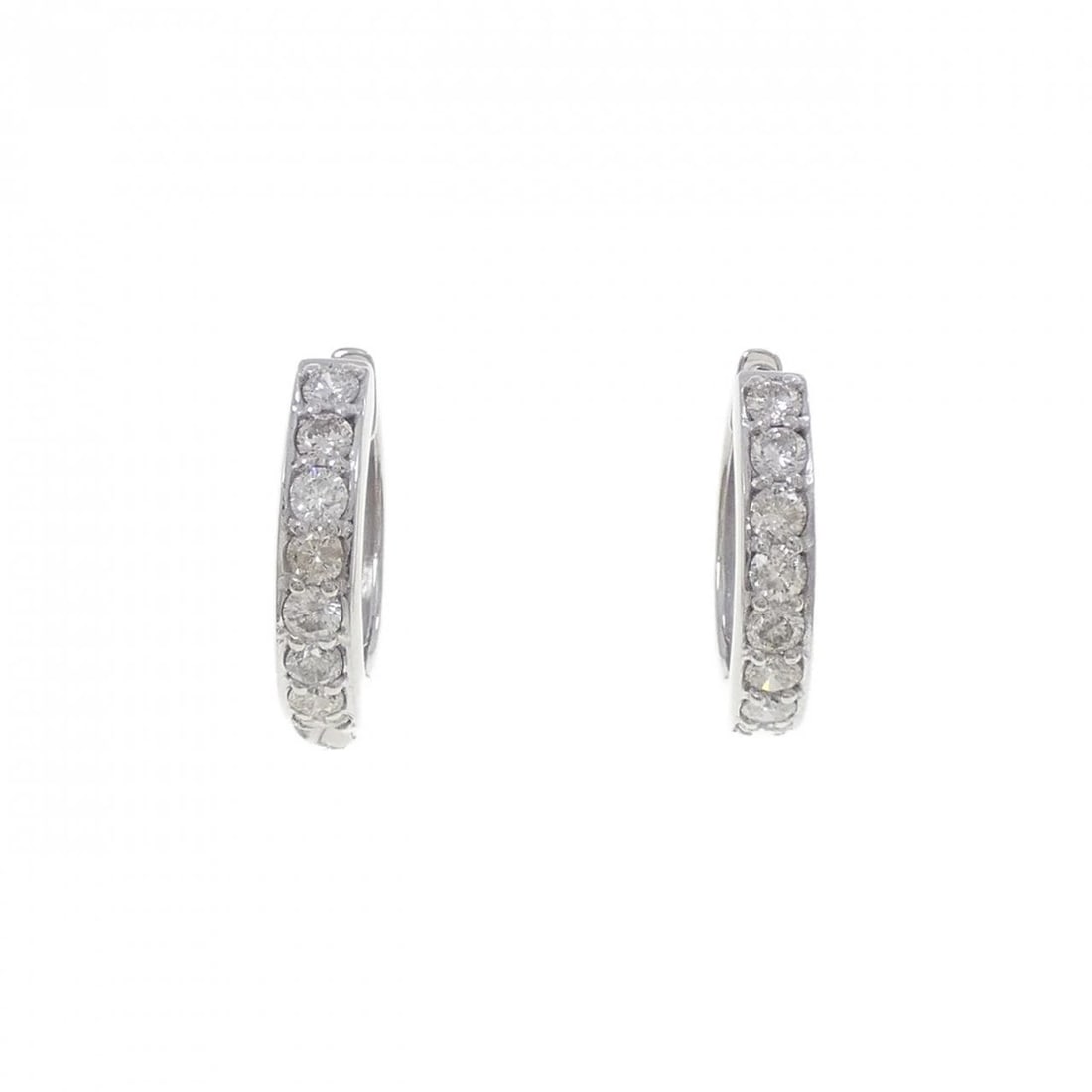 K18WG DIAMOND PIERCE - 2