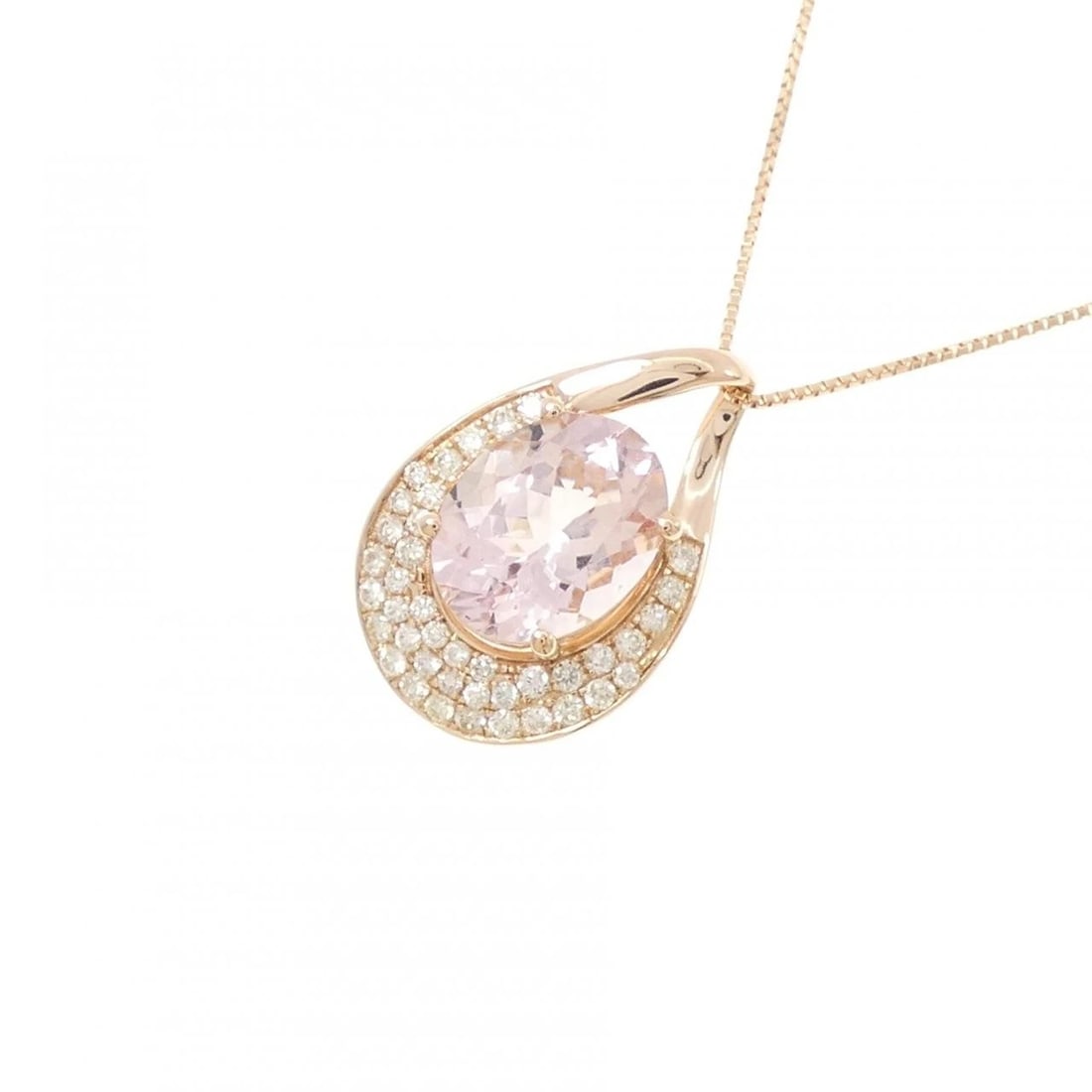 K18PG MORGANITE NECKLACE - 3